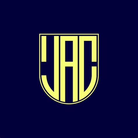 Premium Vector | Jac letter logo design