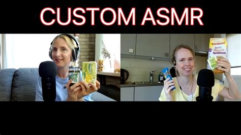 ASMR BIANCAS CUSTOM VIDEO BOODSCHAPPEN SHOPLOG ASMR NEDERLANDS YouTube