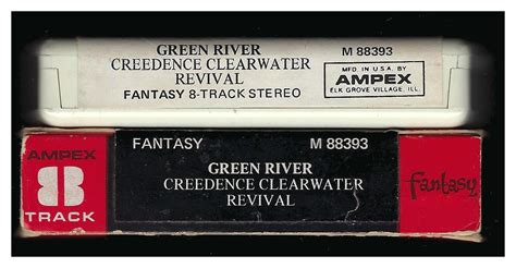 Creedence Clearwater Revival Green River 1969 Ampex Fantasy A21c Eb 8 Track Tape