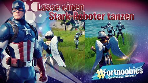 Fortnite Lasse Einen Stark Roboter Tanzen Youtube