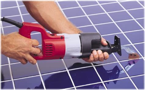 Grout Grabber Gg001 Grout Removal Tool For Most Reciprocating Saws Or