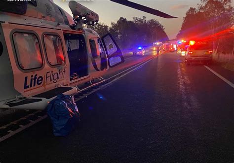 Seriously Injured Man Airlifted After Multi Vehicle Crash Lifeflight