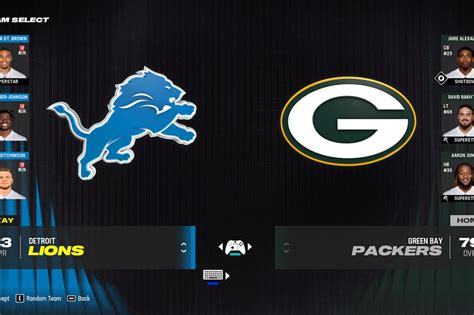 Detroit Lions Vs Green Bay Packers Preview Madden 24 Live Simulation