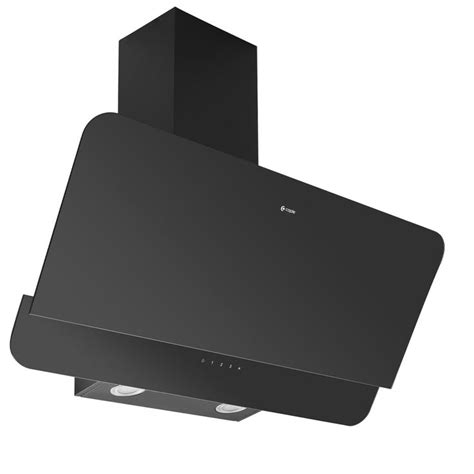 Caple Om Cm Angled Chimney Hood Black Appliance City In