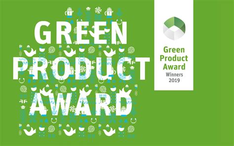 Green Product Award Winners 2019 Green Product Award