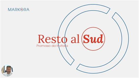 Resto Al Sud Contributo A Fondo Perduto E Finanziamento Agevolato