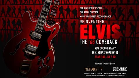 Rubey Entertainment Brings REINVENTING ELVIS THE 68 COMEBACK To