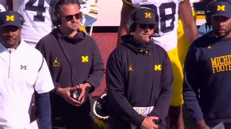 Watch Jim Harbaugh Sees A Young Jimmy Harbaugh In Michigan Qb Jj Mccarthy