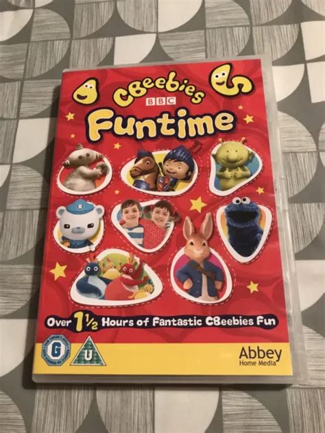 RARE CBEEBIES BBC Funtime Compilation Dvd Vgc Tested Uk Seller 9 95