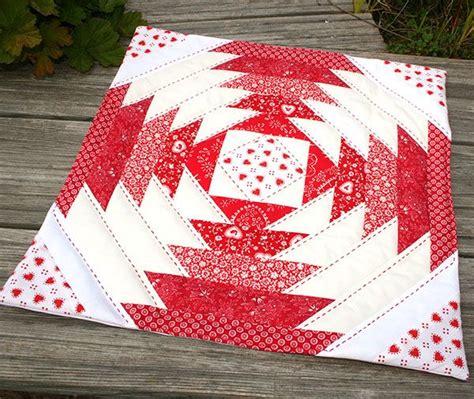 Pineapple Quiltblock Tutorial Blockhaus Quiltmuster Patchwork Und