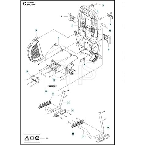 Husqvarna Ibtx Housing Ghs