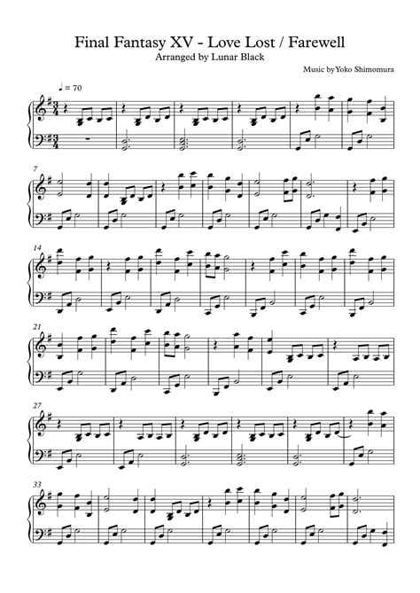 Final Fantasy XV - Love Lost - Farewell.pdf | DocDroid