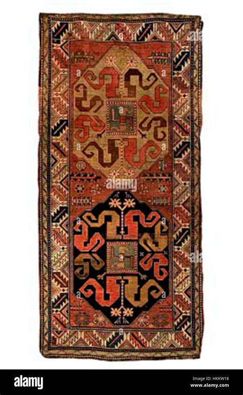 Armenian Dragon Carpet Of Khndzoresk Type 1880 Central Artsakh 125 X