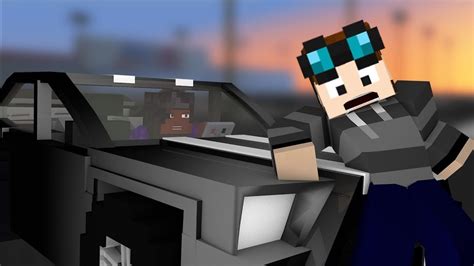 Dantdm The Diamond Minecart Tdm Driving My New Car Youtube