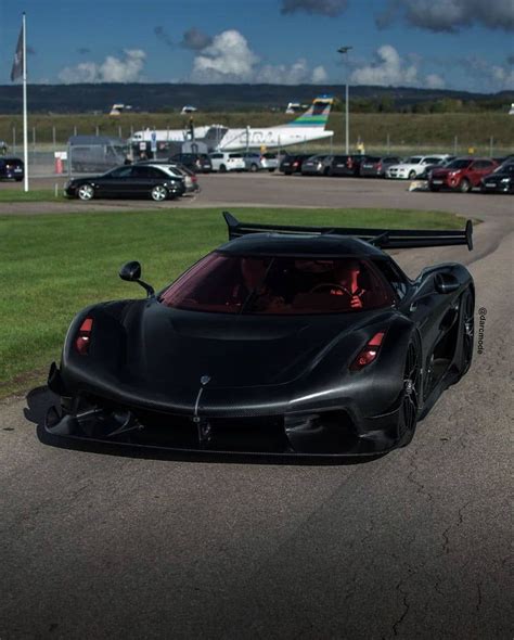 Dark Koenigsegg Jesko Hypercar