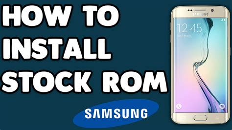 How To Install Official Stock Rom In Any Samsung Device YouTube