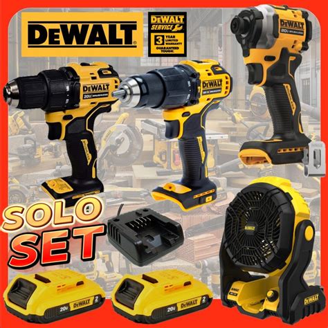 Dewalt Usa 20v Cordless Series Power Tools Impact Driver Hammer Drill Portable Fan Shopee Malaysia