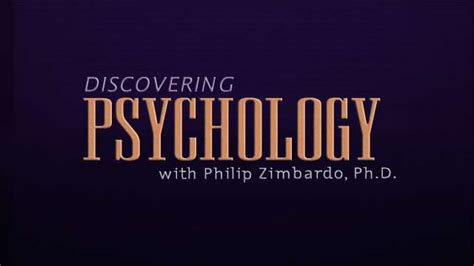 Discovering Psychology » Past, Present, and Promise » CUNY TV » City ...