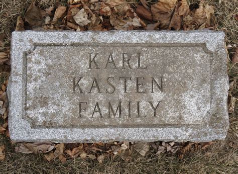 Carl Karl Kasten 1821 1910 Mémorial Find a Grave