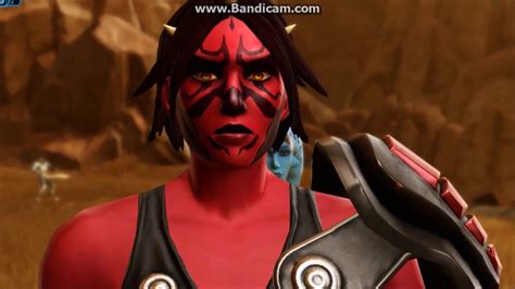 Swtor Empire Planetary Story Voss Ii Sith Warrior Youtube