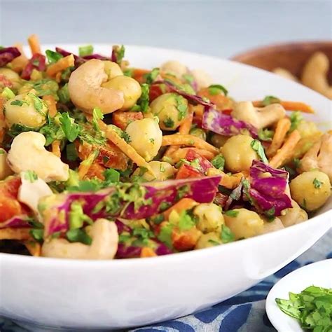 Monique Ambitious Kitchen On Instagram “new Easy 15 Min Chopped Thai Chickpea Salad Youre