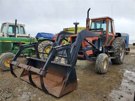 Allis Chalmer Tractor W Leon Loader W Grapple Yac Auctions