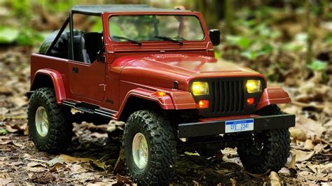 Rochobby Fms Mshigan Jeep Wrangler YJ Rc Crawler 1 10 Offroad In