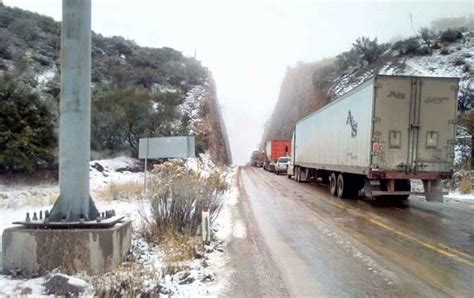 Cierran Tramo Janos Agua Prieta Por Nevada