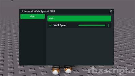 Universal Walkspeed Scripts Rbxscript