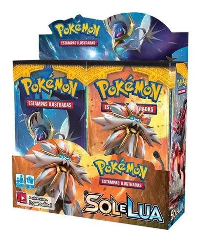 Booster Box Sol E Lua Pok Mon Tcg Sm