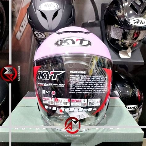 Jual Helm Kyt Kyoto R Solid Lavender Half Face Kyt Helm Kyoto Polos