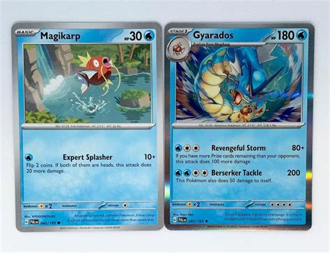 Amazon Gyarados Paldea Evolved Pokemon Evolution Set