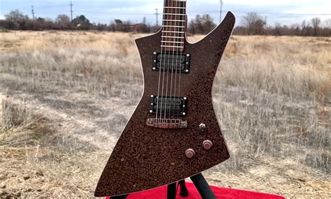 Wake Up And Smell The Axe Check Out This Guitar Made From Coffee Beans