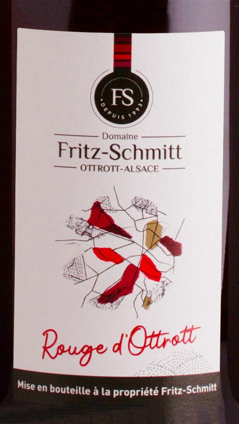 Domaine Fritz Schmitt Vins D Alsace Ottrott Blancs Cr Mants Et Rouge