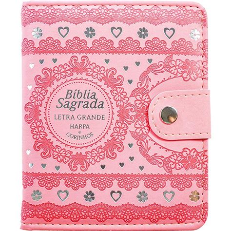 Biblia Sagrada Capa Rosa Extra