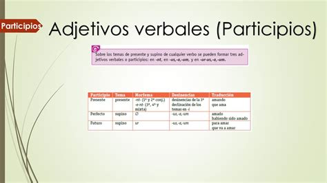 Infinitivos Y Participios Ppt Descargar