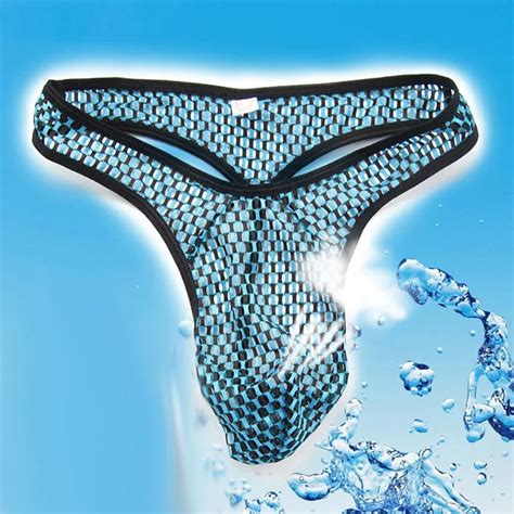 Pcs Men Sexy Transparent Thongs Fashion G Strings Men S Low Waist