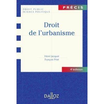 Sur Droit De L Urbanisme Broch Henri Jacquot Fran Ois Priet