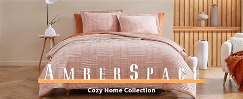 Amberspace Burnt Orange Comforter Set Full Sizetextured Terracotta Crinkle Bedding