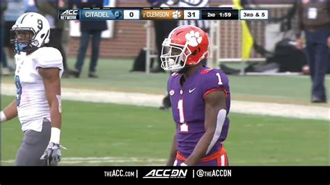 Citadel Vs Clemson College Football Condensed Game 2017 YouTube