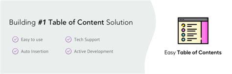 Todays Guide Will Explore Five Of The Best Wordpress Table Of Contents