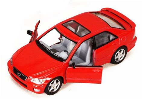 Kinsmart Lexus Is300 Diecast Car Package Box Of 12 136 Scale Diecast