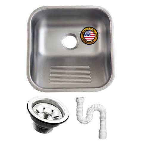 Tanque Inox 304 Fosco Lavanderia 40x40 Medio Sobrepor E Embutir 22 L