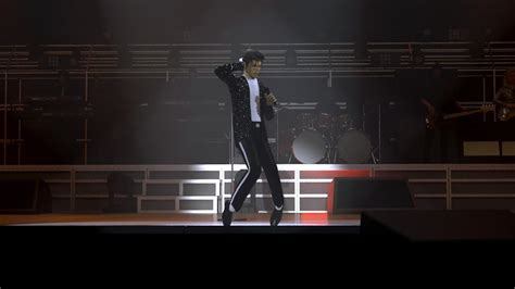 Michael Jackson Billie Jean CGI Animation Wembley Stadium Bad