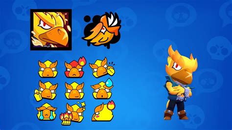 All Brawl Stars Season 19 Cosmetic Items Pins Sprays Profile Icons