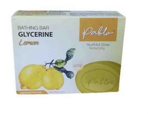 Pablo Glycerine Lemon Bathing Soap At ₹ 25box Lemon Soap In New