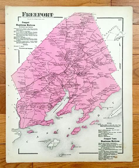 Freeport Maine Tax Maps | Hiking In Map