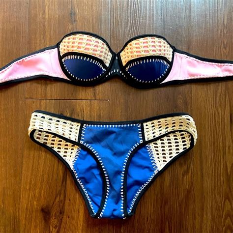 Victoria S Secret Swim Vintage Victorias Secret Crochet Bikini