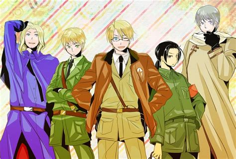 Allied Forces Axis Powers Hetalia Image By Pixiv Id 627030 957350