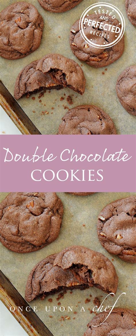 Double Chocolate Chip Cookies With Pecans Once Upon A Chef Recipe